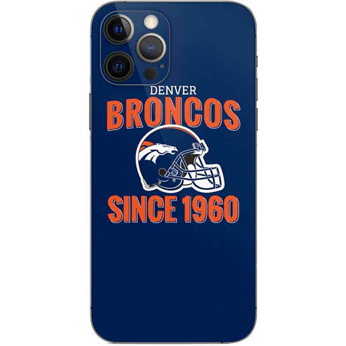 NFL Denver Broncos Helmet iPhone 12 Pro Skin